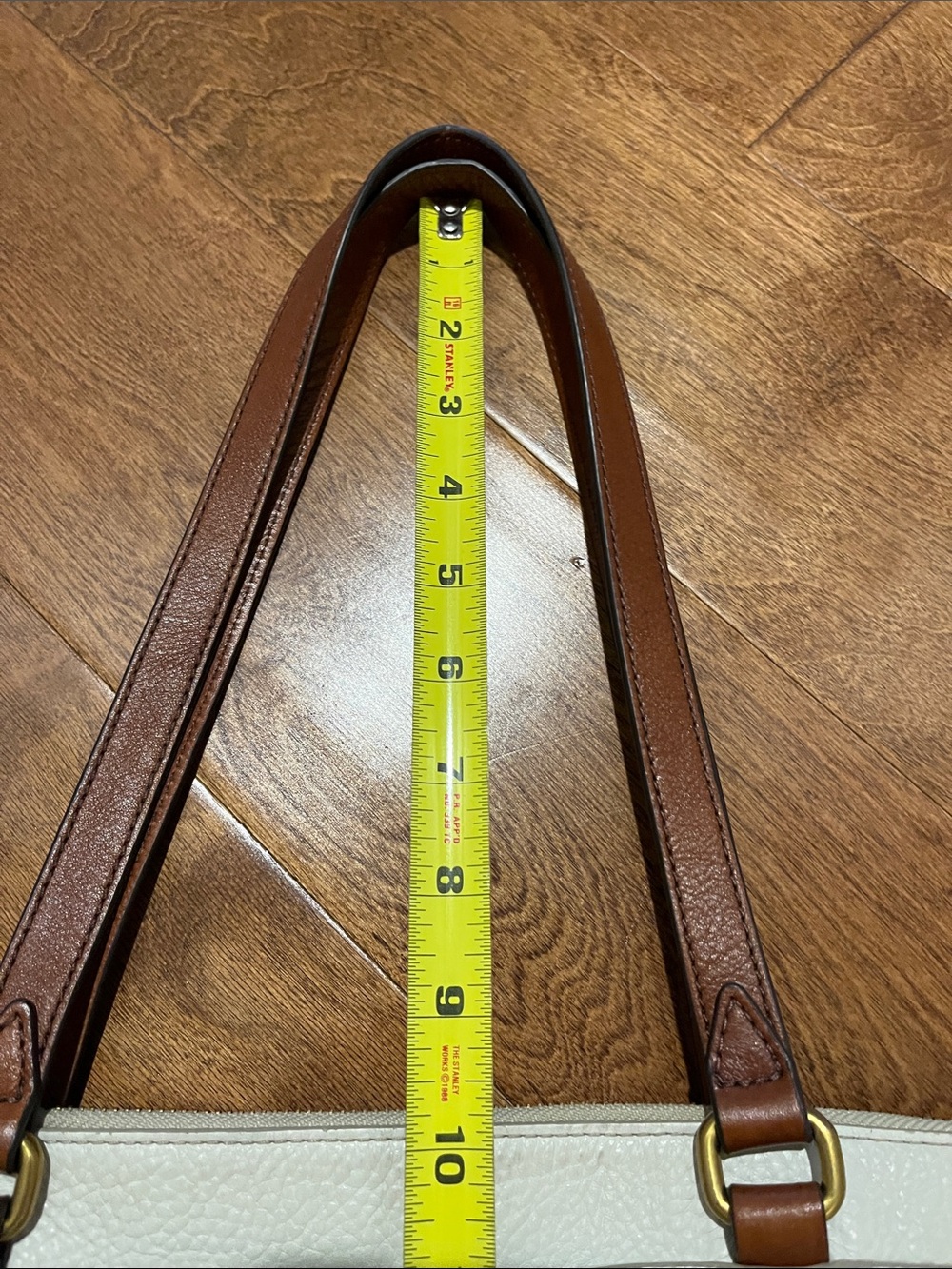 FOSSIL Pebble leather tote bag - Picture 9 of 10